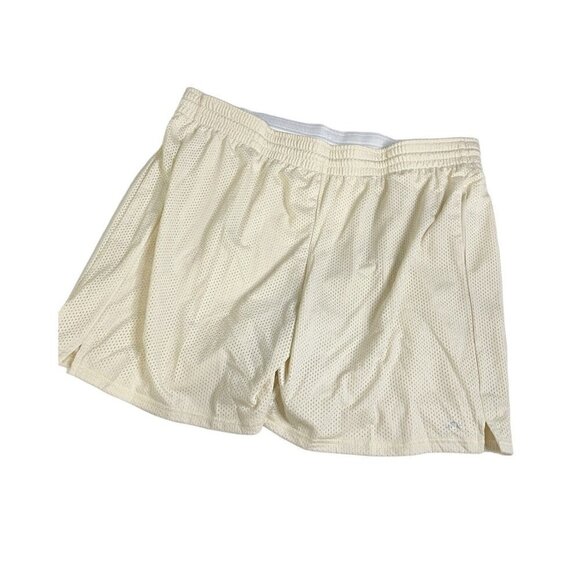 DSG Women's 7” Mesh Shorts Size XL Sand Beige Drawstring Waist Stretch Activewea - Picture 4 of 7